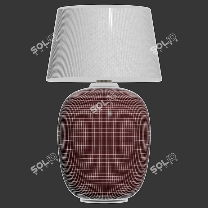 Portable Torso Table Lamp - Menu Space 3D model image 6