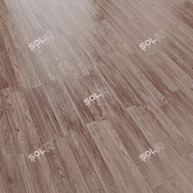 Linear Shift Parquet No.65 (1285mm/192mm) 3D model image 1