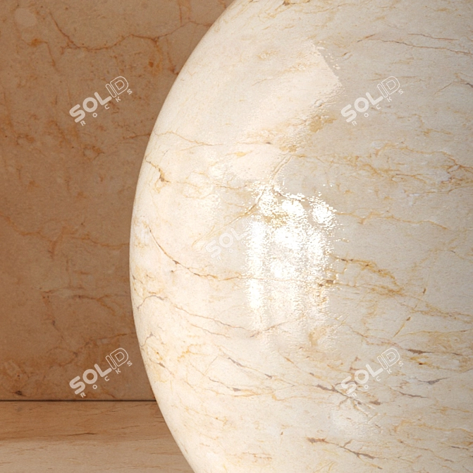 Beige Marble Texture Pack 3D model image 3