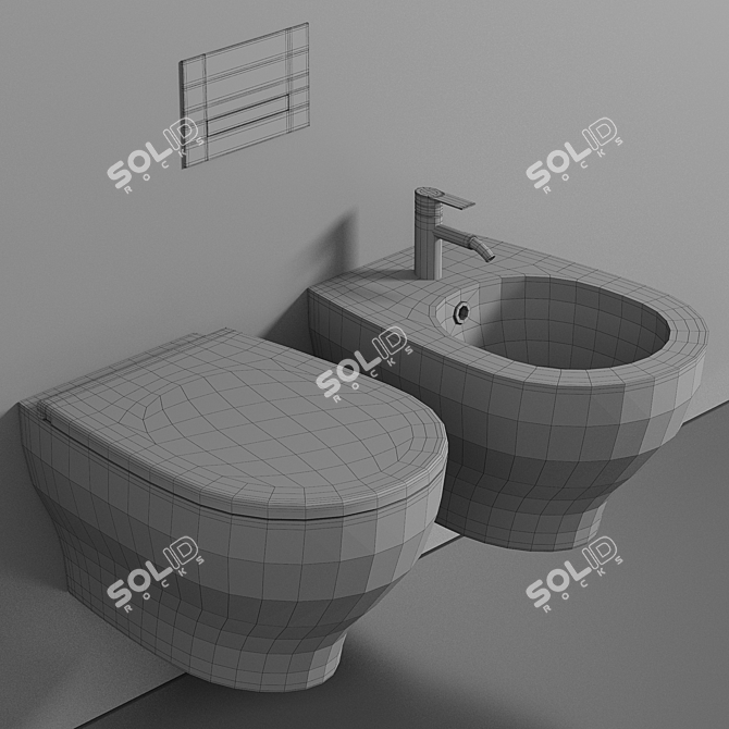 Elevate Your Bathroom with Globo Grace 3D model image 3