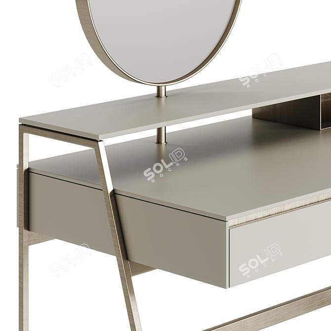 Gallotti&Radice Venere Lite: Elegant Console with 2 Drawers 3D model image 2