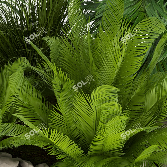  Leafy Oasis: Collection Plant vol. 303 | Outdoor Beauty 3D model image 3