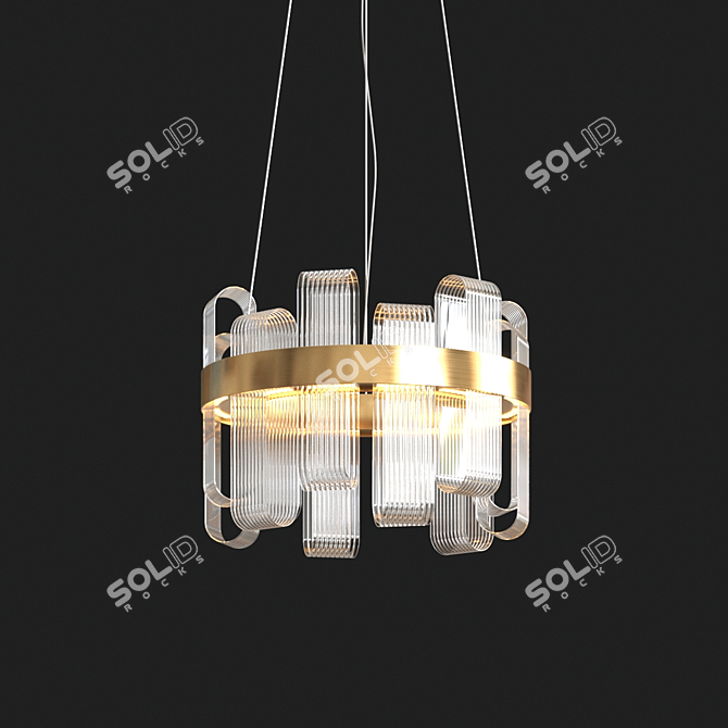 Rebecca Collection: Modern Design Lamps 3D model image 3