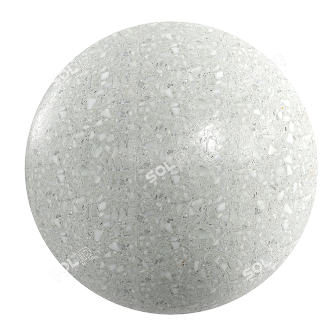 PBR Terrazzo Marble: HD Textures, 3Ds Max + Fbx 3D model image 1