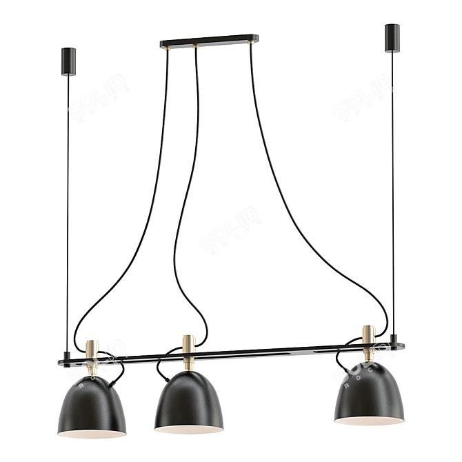 ImperiAction Pendant Light by ImperiumLoft 3D model image 1