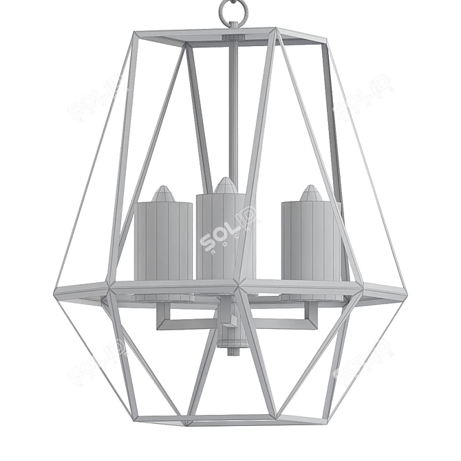 Elegant Illumination: Altar Gem 3D model image 2