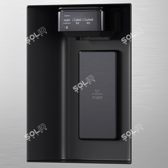Samsung Refrigerator Collection: Innovative Cooling Solutions 3D model image 4
