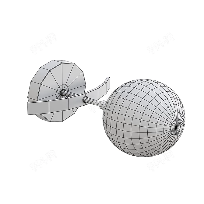 Intenso Vele Luce: Elegant Millimeter-Perfect Bra 3D model image 2