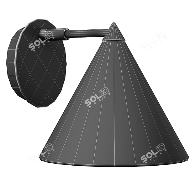 Elegant Moke Bra for Beautiful Lighting 3D model image 4