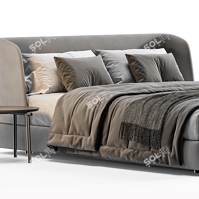  Stylish Bed MisuraEmme Virgin 3D model image 2