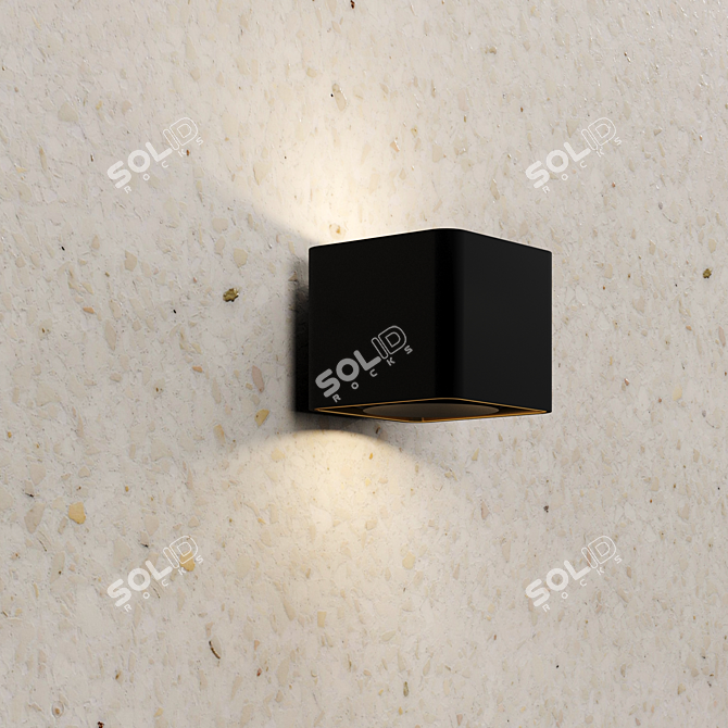 Elegant Terrazzo Marble - PBR Seamless 3D model image 2