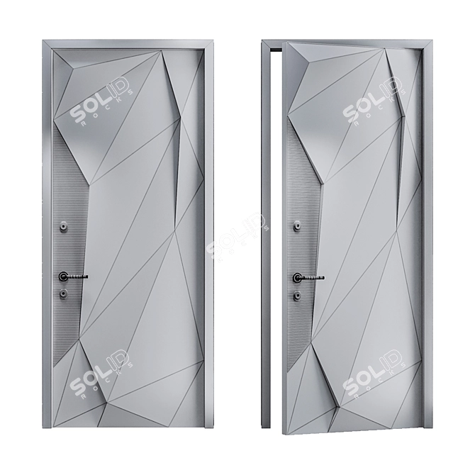 Barkovsky Factory Door: 960x720x730mm 3D model image 3