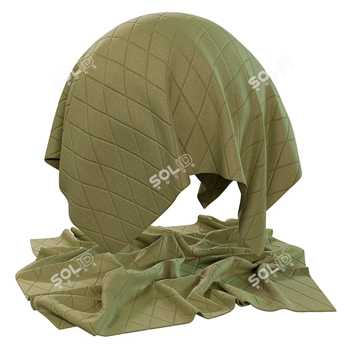 FB223 Flannel Fabric | 2 Designs | 4k | Seamless 3D model image 6