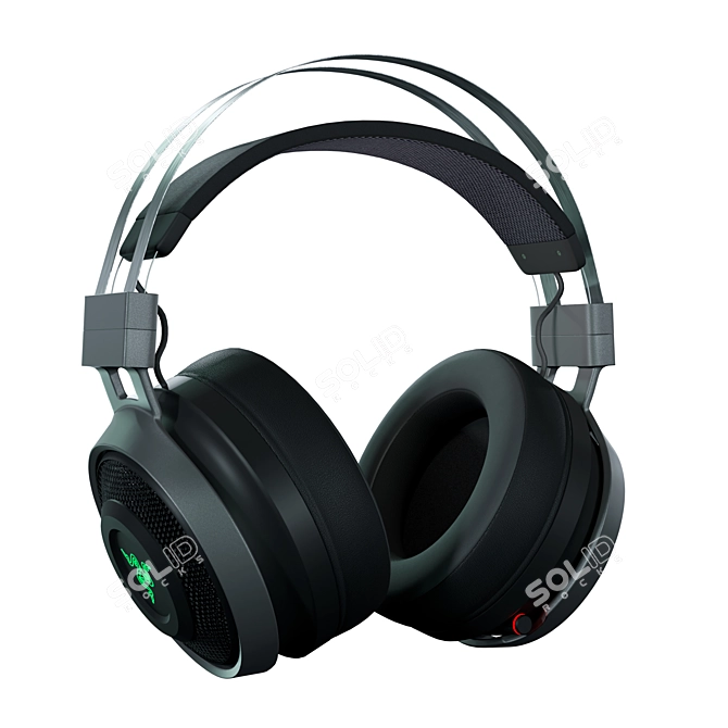 Razer Nari Ultimate: Immersive Gaming Headphones 3D model image 14