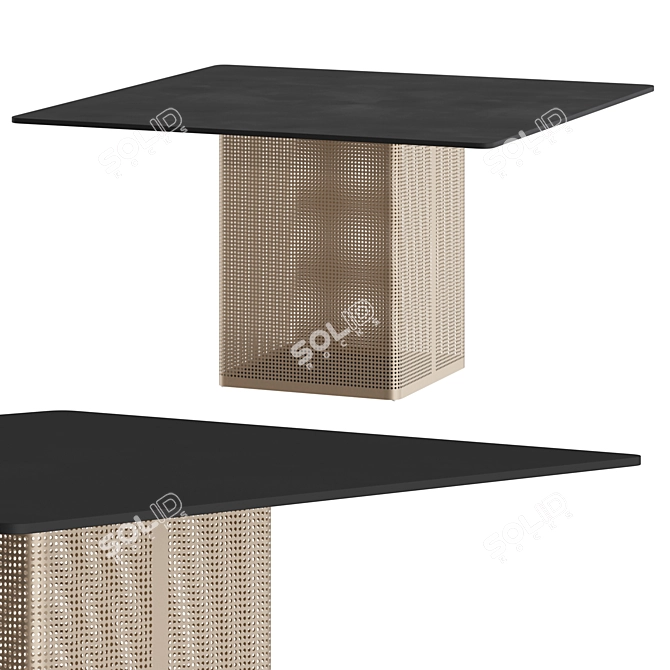 SOLANAS | Argentine-inspired Table 3D model image 1