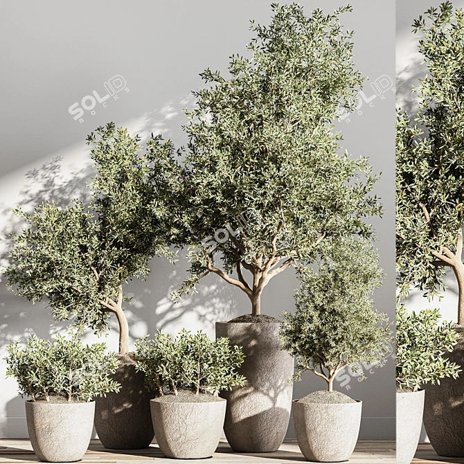 Versatile Indoor Plant Station 3D model image 2