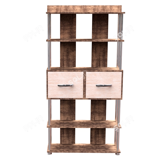 Phillips-12 Rack: Stylish and Sturdy 3D model image 1