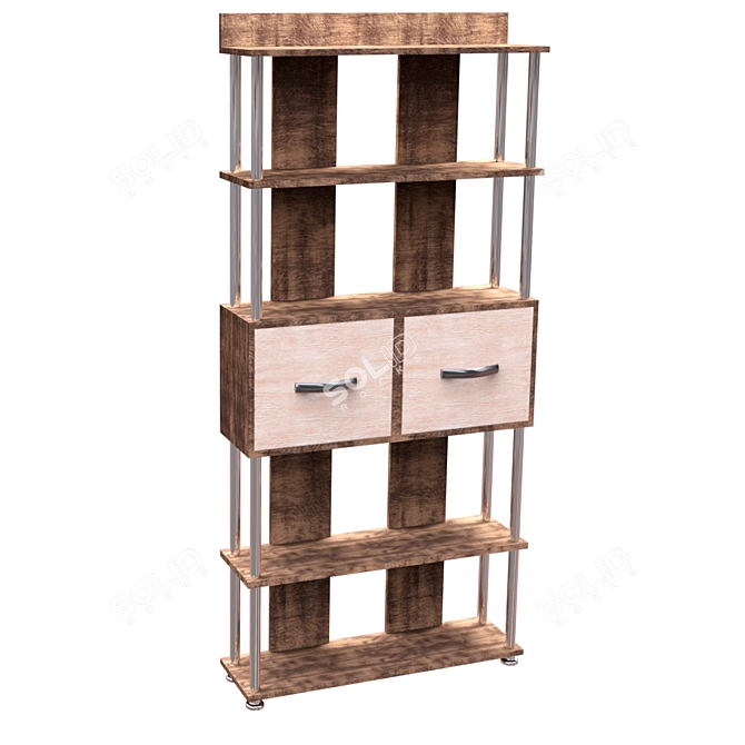 Phillips-12 Rack: Stylish and Sturdy 3D model image 2