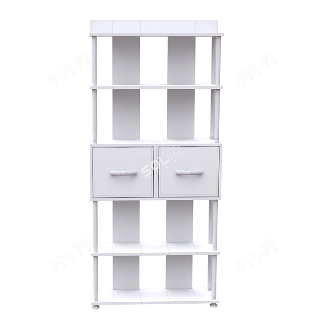 Phillips-12 Rack: Stylish and Sturdy 3D model image 3