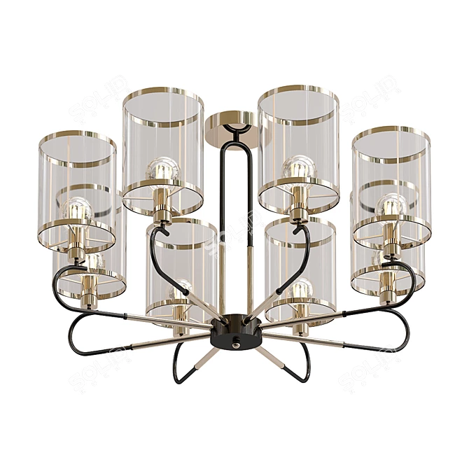 De Markt Konrad Ceiling Chandelier 3D model image 1