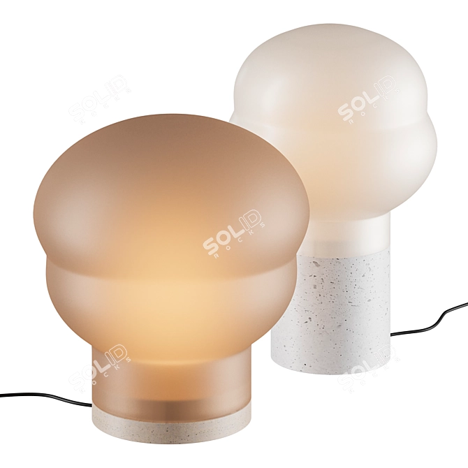 Cloudscape Luminary | Table/Floor Lamp 3D model image 1