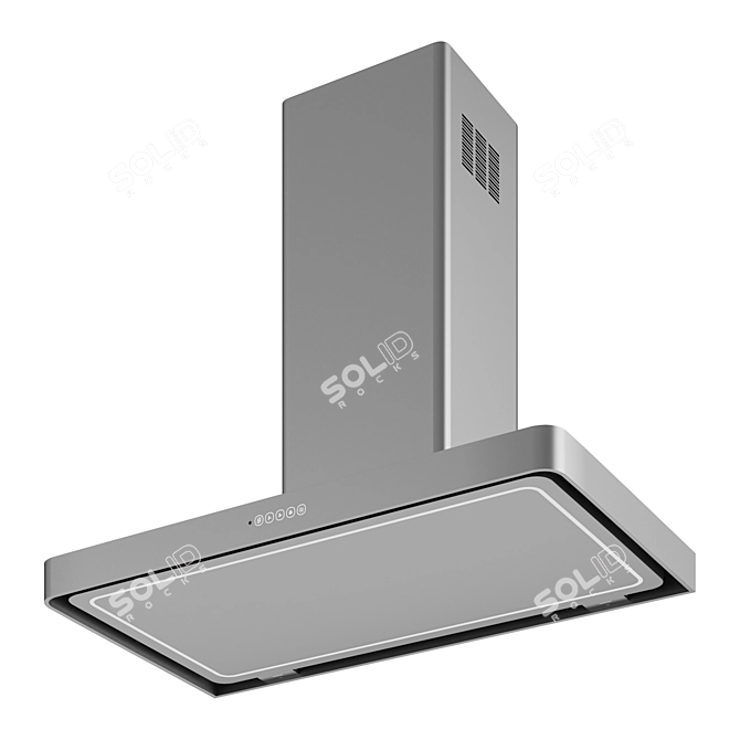 T-LIGHT ISOLA FABER | Wall Hood 3D model image 1