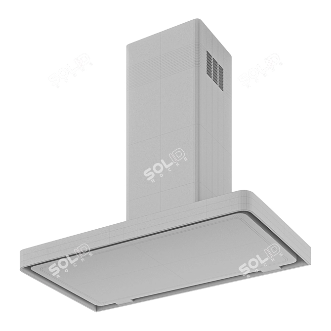 T-LIGHT ISOLA FABER | Wall Hood 3D model image 4