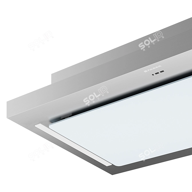 SKYPAD FABER Island Hood 3D model image 2