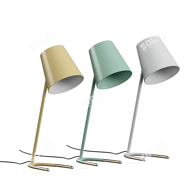 Skora Table Lamp: Stylish and Versatile 3D model image 1