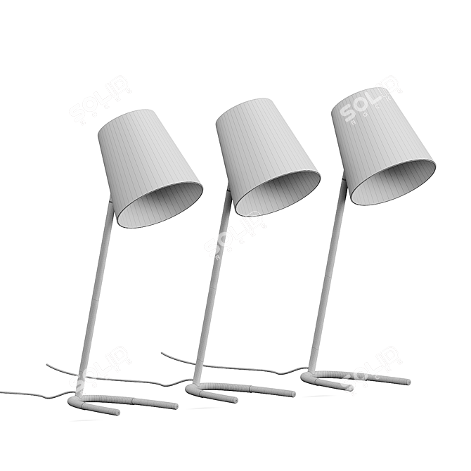 Skora Table Lamp: Stylish and Versatile 3D model image 3
