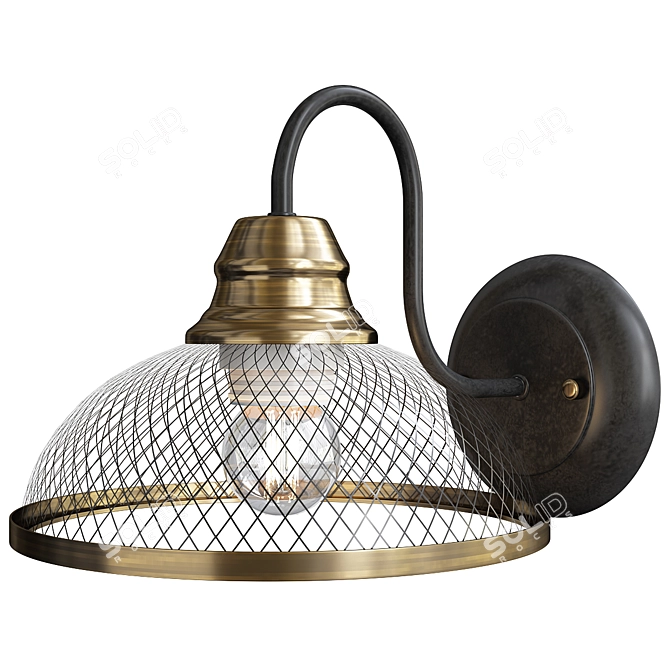 LGO LGO Sconce: Modern Lighting Solution 3D model image 1