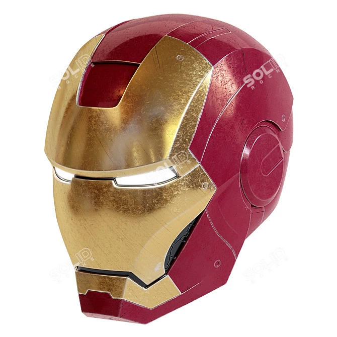 Marvel Iron Man Helmet Replica 3D model image 1
