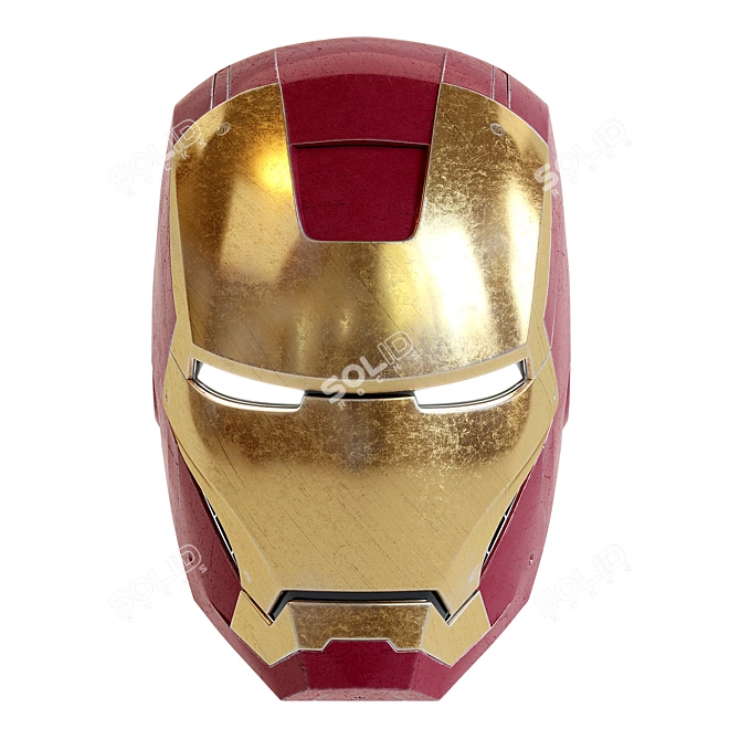 Marvel Iron Man Helmet Replica 3D model image 2