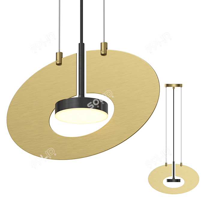 INGARA Pendant LED Lamp 3D model image 1
