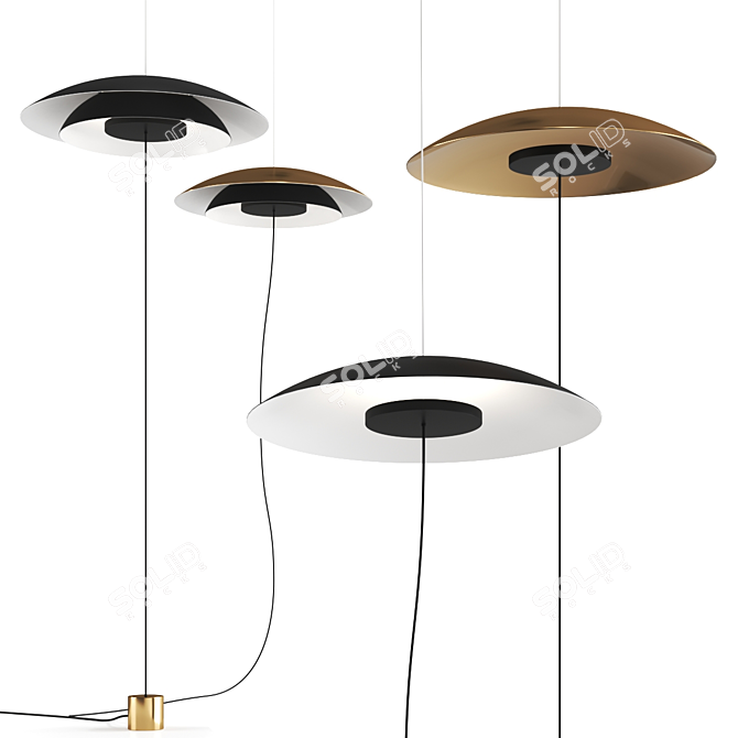 Noway Pendant Lamp 3D model image 1