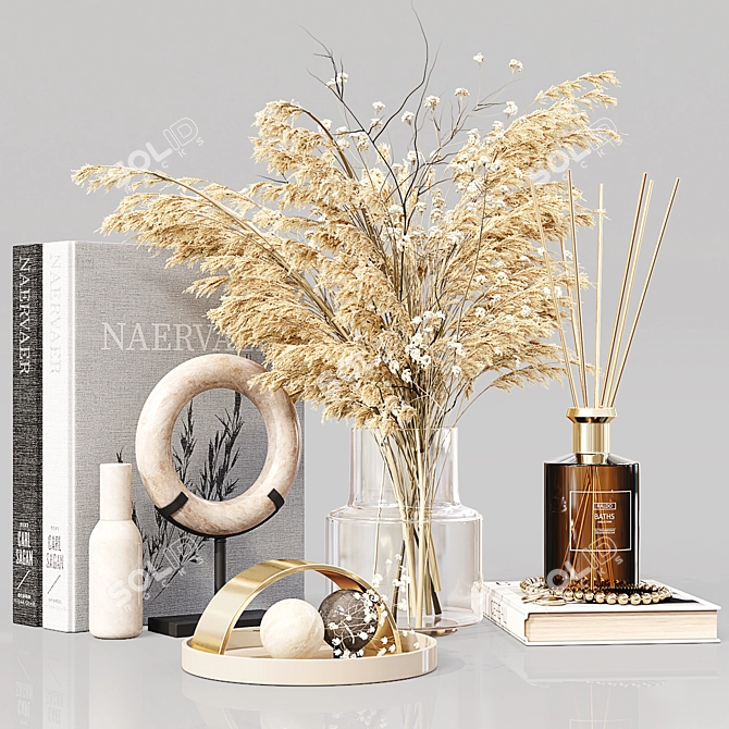 Elegant Decor Set: Detailed & High Quality 3D model image 2