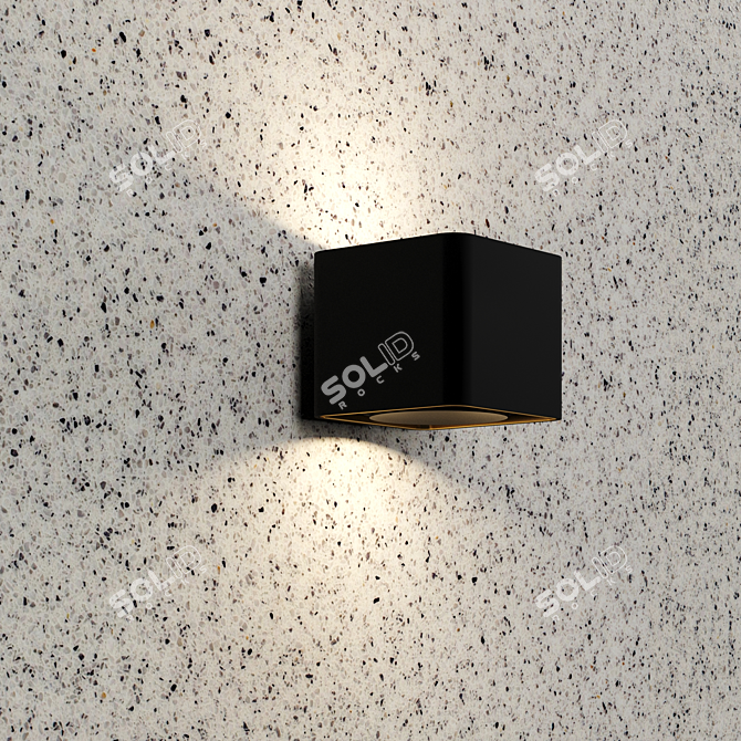 Venetian Terrazzo Marble: PBR Seamless Material 3D model image 2