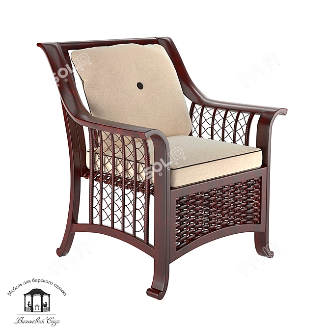 Calabria Dining Chair 3D model image 1