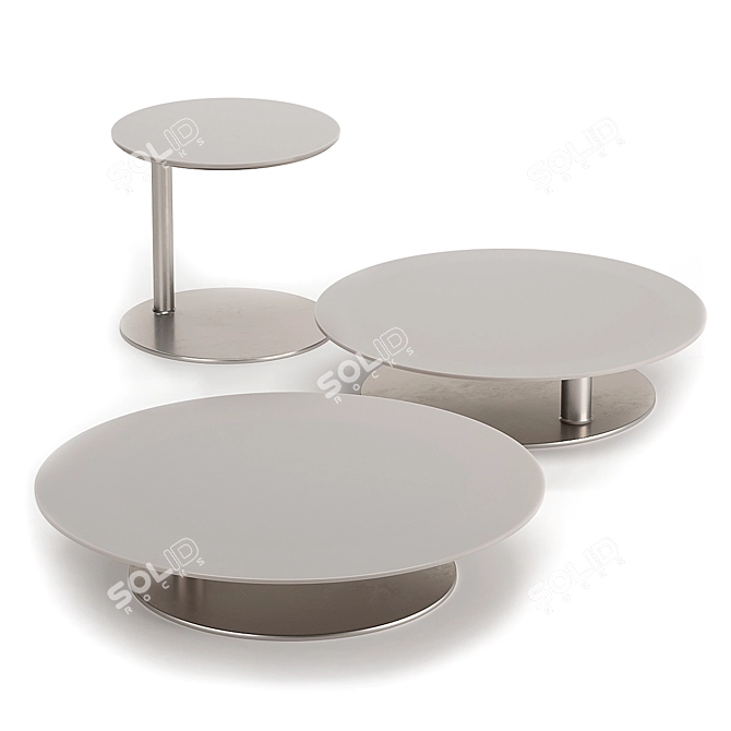 Desiree KARA Coffee Table Set 3D model image 1