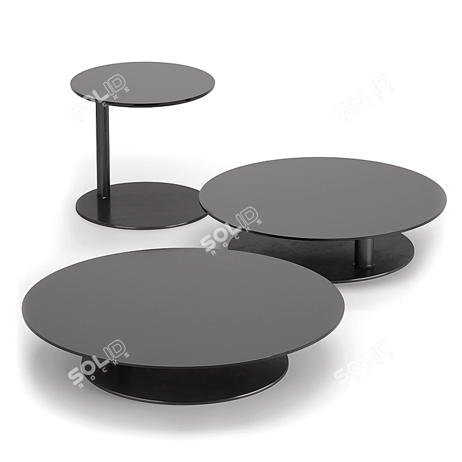 Desiree KARA Coffee Table Set 3D model image 2