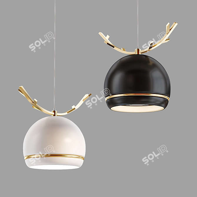 WENDY: Sleek Design Lamp 3D model image 1