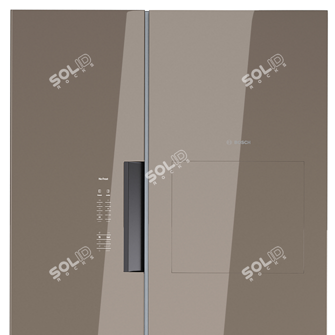 BOSCH Refrigerator Set: 6 VitaFresh Plus Models 3D model image 5