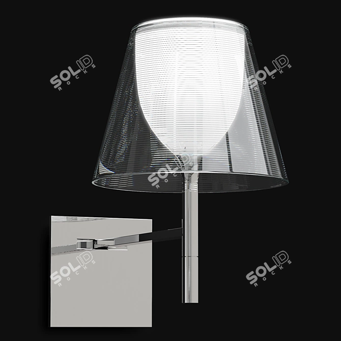 Flos KTribe Wall Lamp: Stylish Design by Philippe Starck 3D model image 4