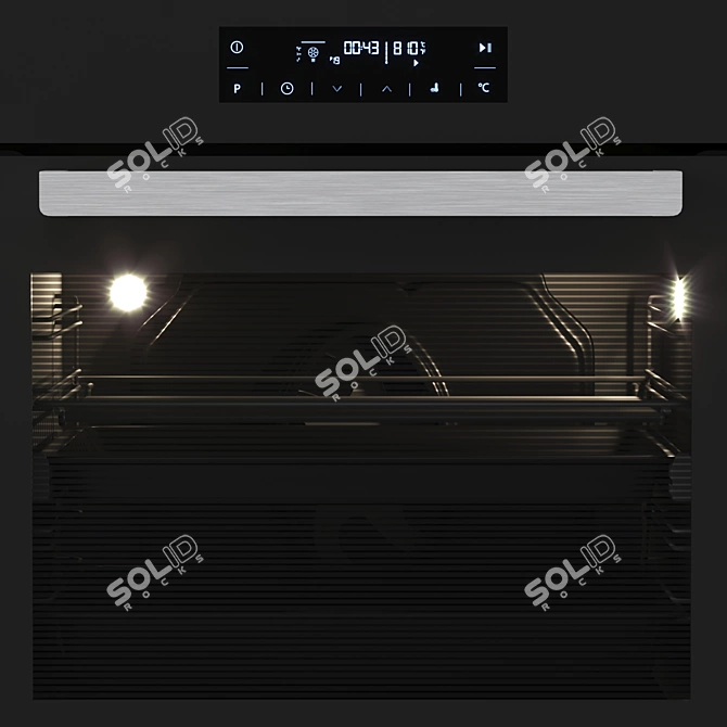 Beko Oven & Microwave Combo: MGB25333BG BIM24400ZGCS 3D model image 2