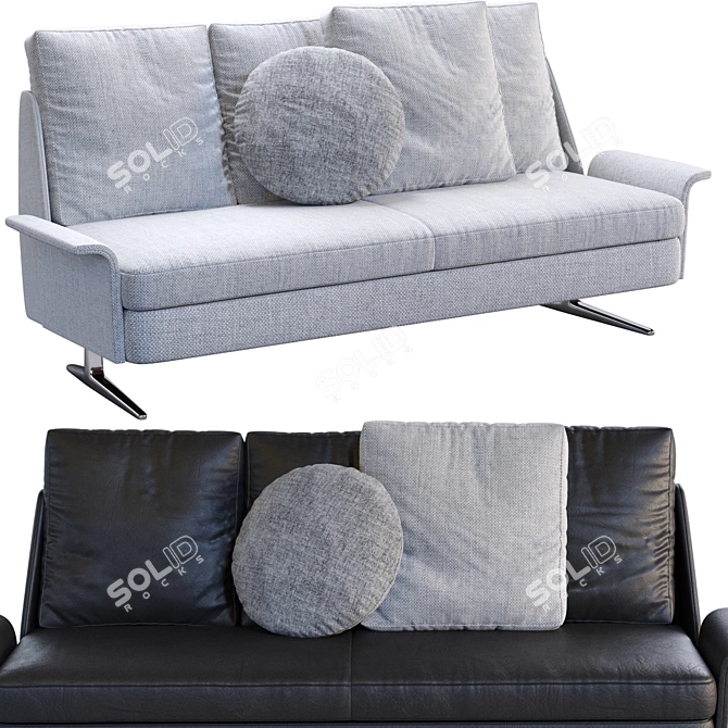 Modern Luxury Sofa by Minotti 3D model image 3