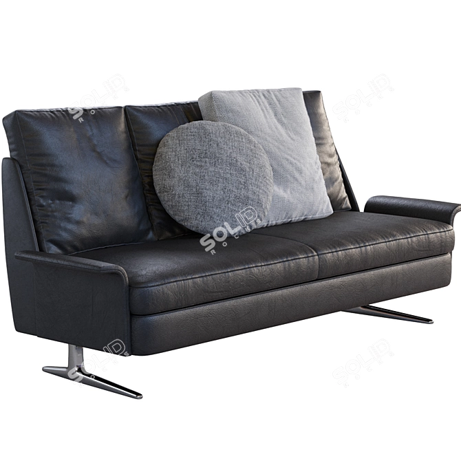 Modern Luxury Sofa by Minotti 3D model image 4
