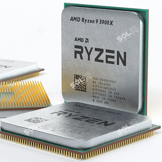 Elite Performance with AMD Ryzen 5000 Series 3D model image 5