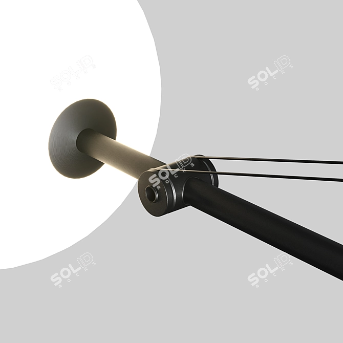 Modern Mobile Chandelier: Michael Anastassiades 3D model image 3