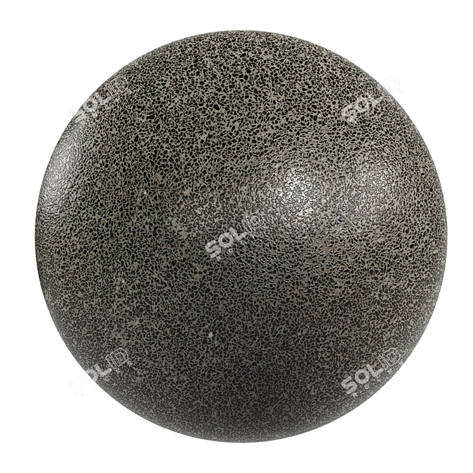 PBR Terrazzo Marble Texture 3D model image 1