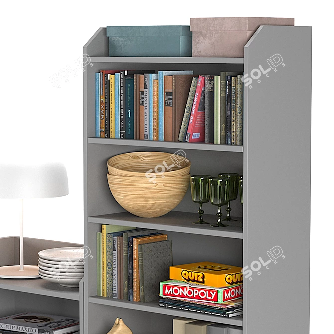 Versatile Storage Solution: IKEA Hauga 3D model image 12